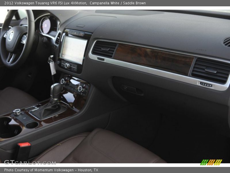 Campanella White / Saddle Brown 2012 Volkswagen Touareg VR6 FSI Lux 4XMotion