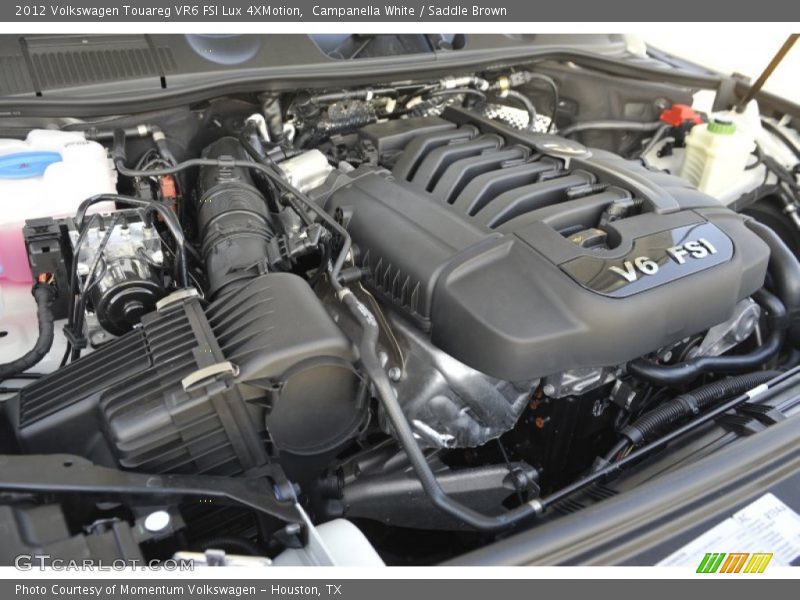 Campanella White / Saddle Brown 2012 Volkswagen Touareg VR6 FSI Lux 4XMotion