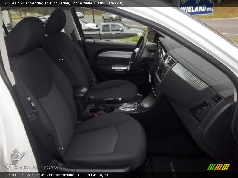 Stone White / Dark Slate Gray 2009 Chrysler Sebring Touring Sedan