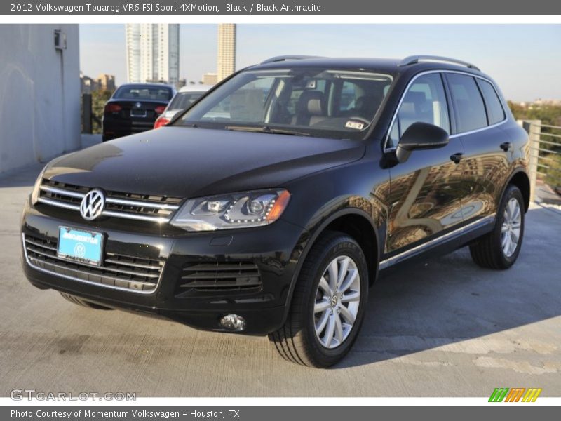 Black / Black Anthracite 2012 Volkswagen Touareg VR6 FSI Sport 4XMotion
