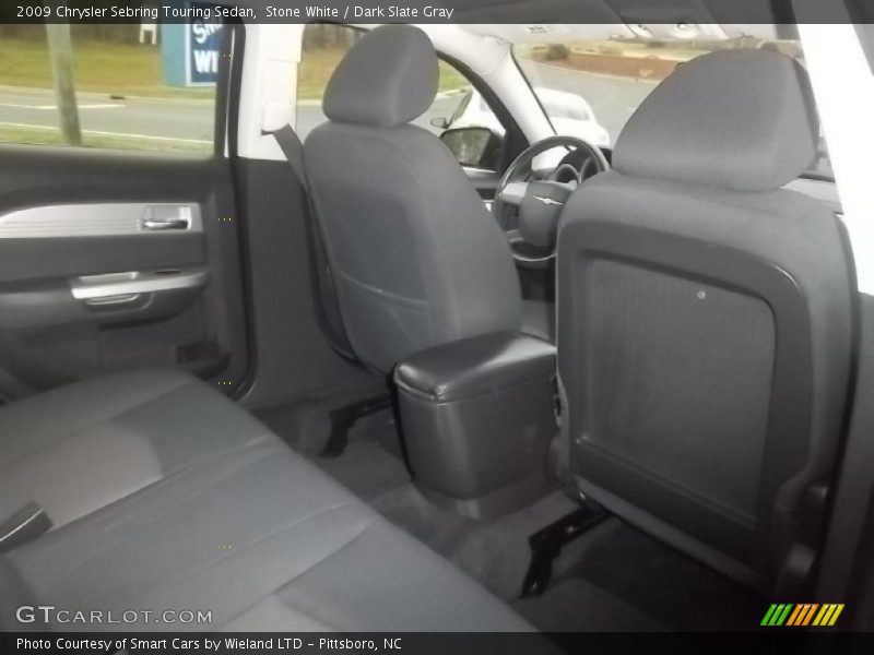 Stone White / Dark Slate Gray 2009 Chrysler Sebring Touring Sedan