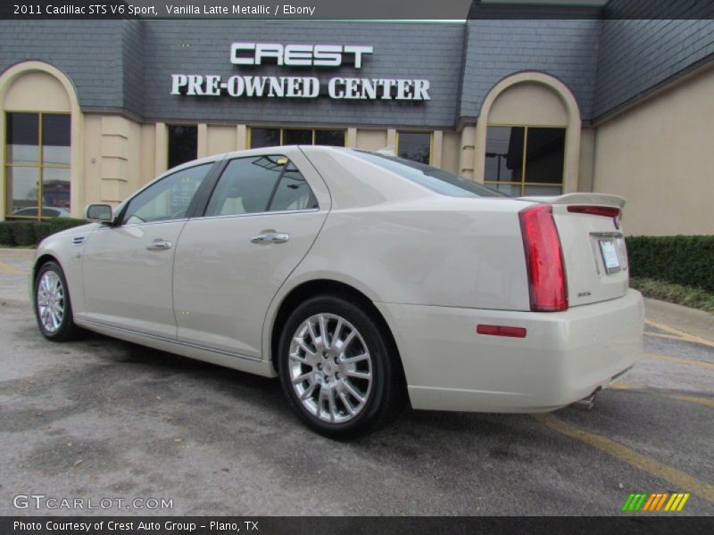 Vanilla Latte Metallic / Ebony 2011 Cadillac STS V6 Sport