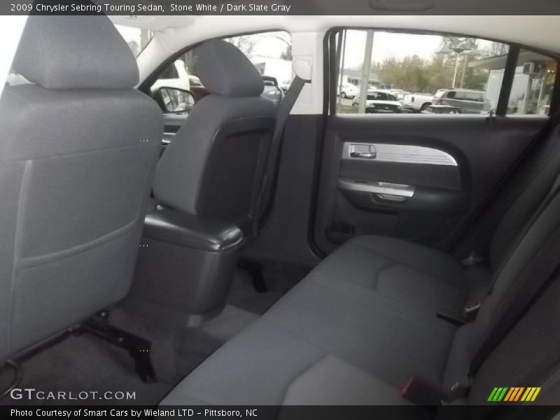 Stone White / Dark Slate Gray 2009 Chrysler Sebring Touring Sedan