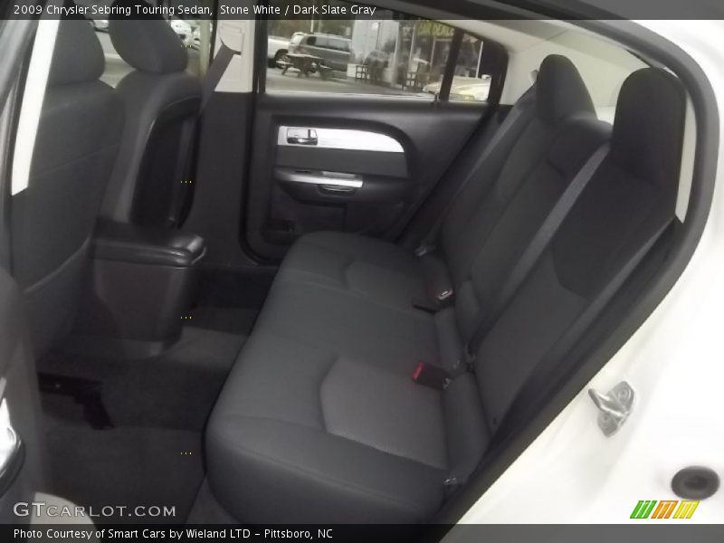 Stone White / Dark Slate Gray 2009 Chrysler Sebring Touring Sedan