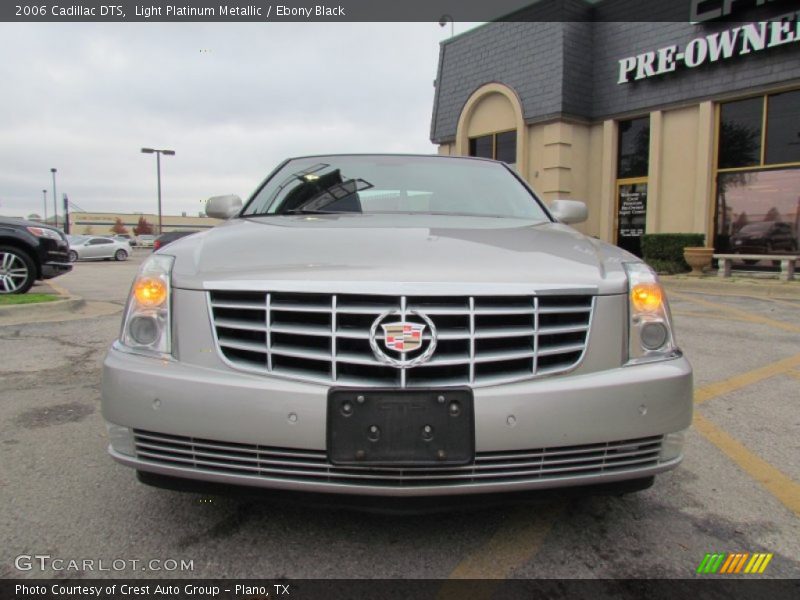 Light Platinum Metallic / Ebony Black 2006 Cadillac DTS