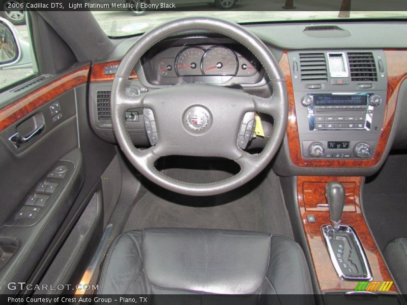 Light Platinum Metallic / Ebony Black 2006 Cadillac DTS