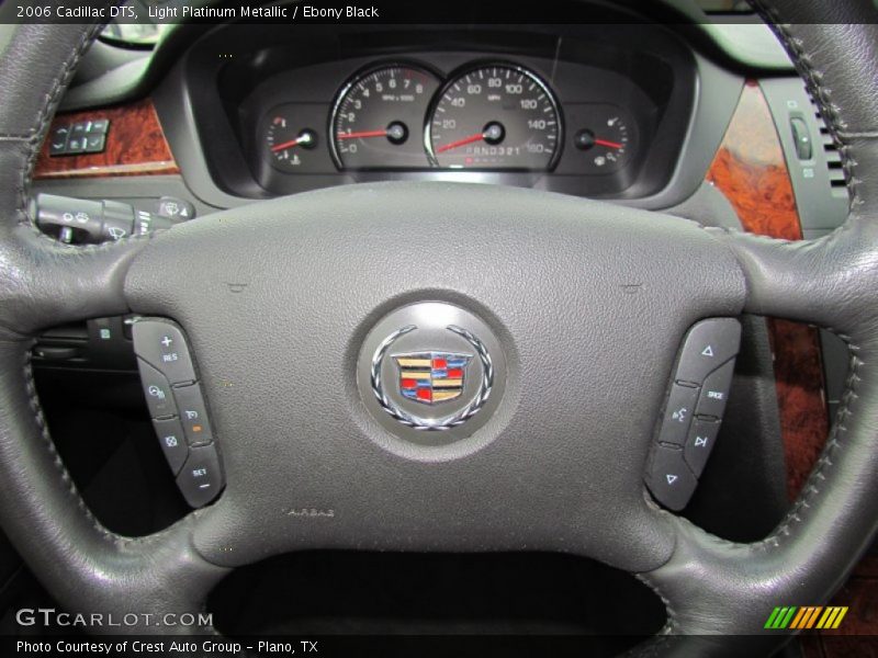 Light Platinum Metallic / Ebony Black 2006 Cadillac DTS