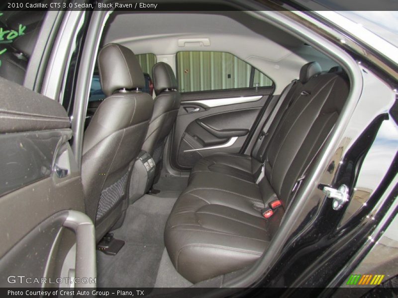 Black Raven / Ebony 2010 Cadillac CTS 3.0 Sedan