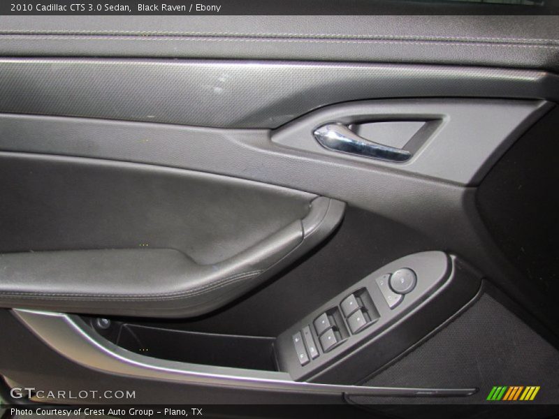 Black Raven / Ebony 2010 Cadillac CTS 3.0 Sedan