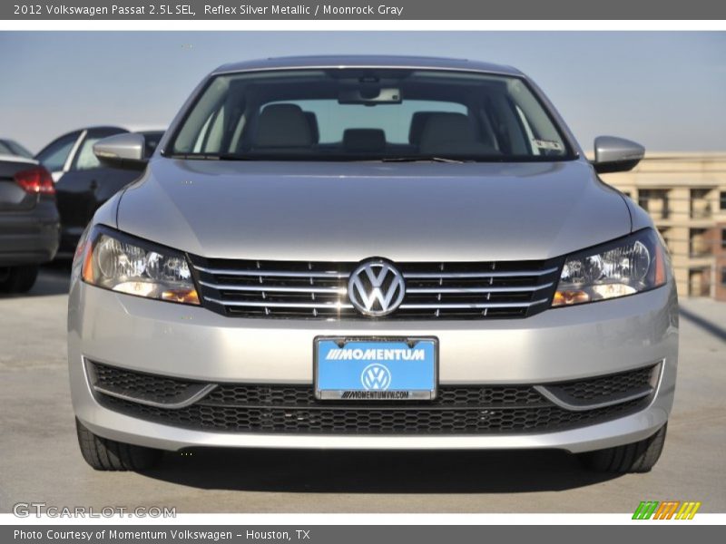 Reflex Silver Metallic / Moonrock Gray 2012 Volkswagen Passat 2.5L SEL