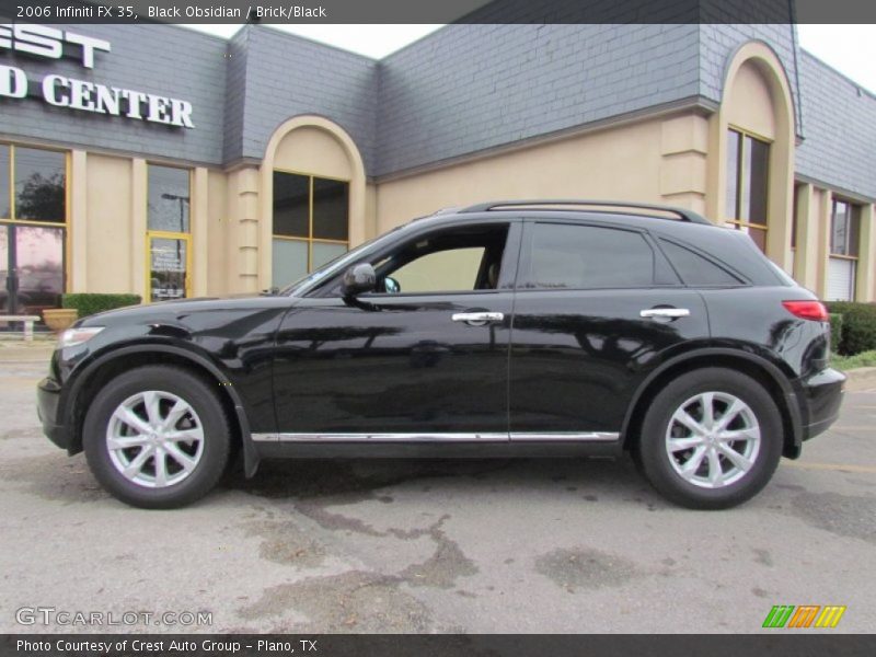 Black Obsidian / Brick/Black 2006 Infiniti FX 35