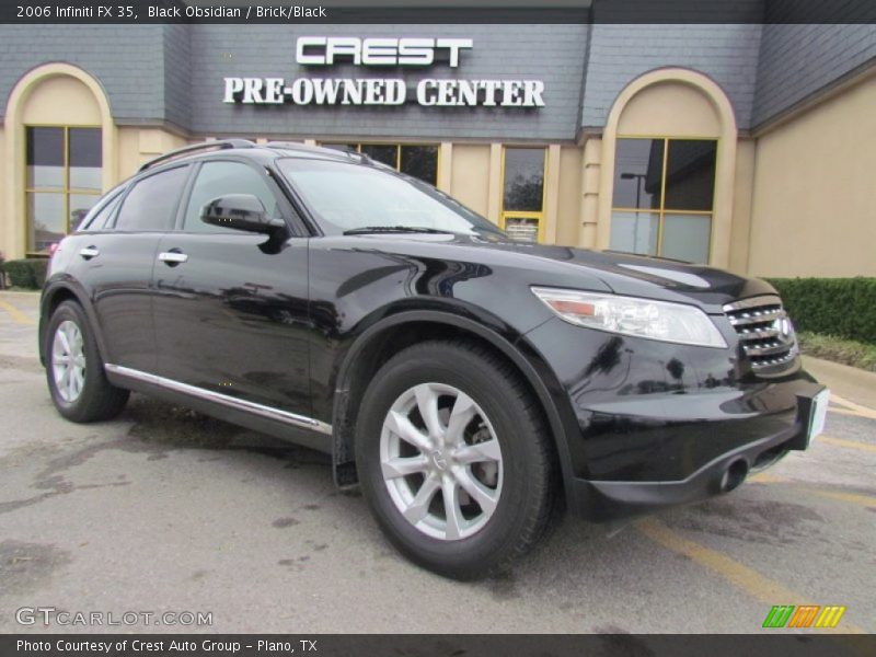 Black Obsidian / Brick/Black 2006 Infiniti FX 35