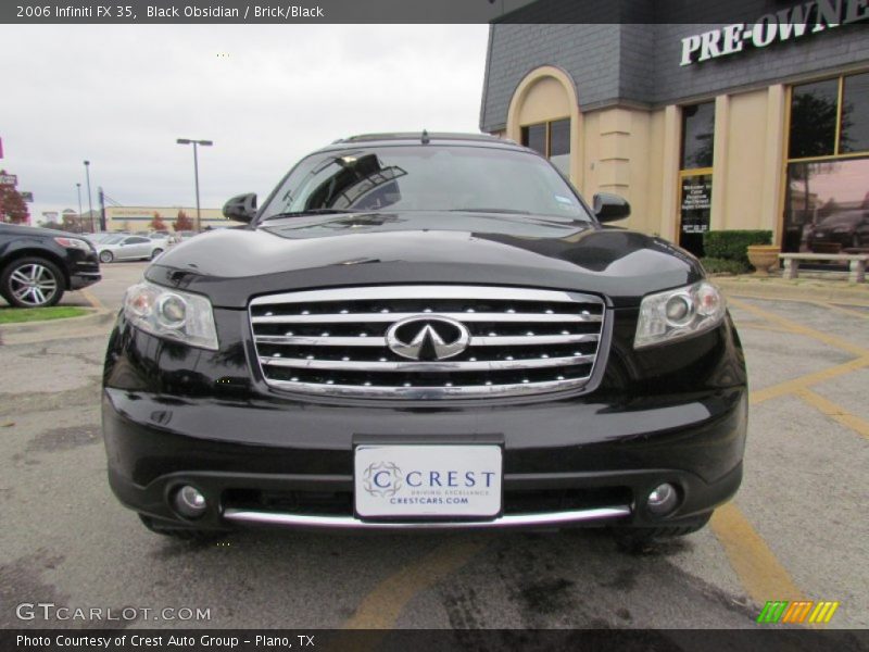 Black Obsidian / Brick/Black 2006 Infiniti FX 35