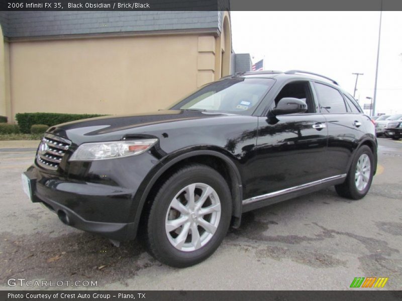 Black Obsidian / Brick/Black 2006 Infiniti FX 35