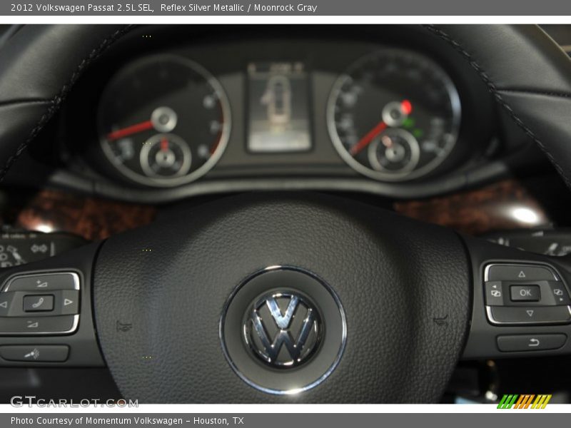 Reflex Silver Metallic / Moonrock Gray 2012 Volkswagen Passat 2.5L SEL
