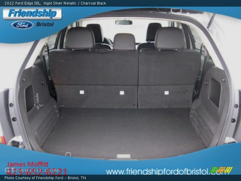 Ingot Silver Metallic / Charcoal Black 2012 Ford Edge SEL