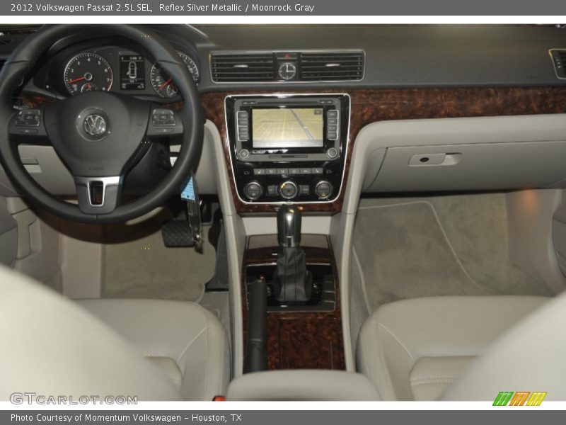 Reflex Silver Metallic / Moonrock Gray 2012 Volkswagen Passat 2.5L SEL