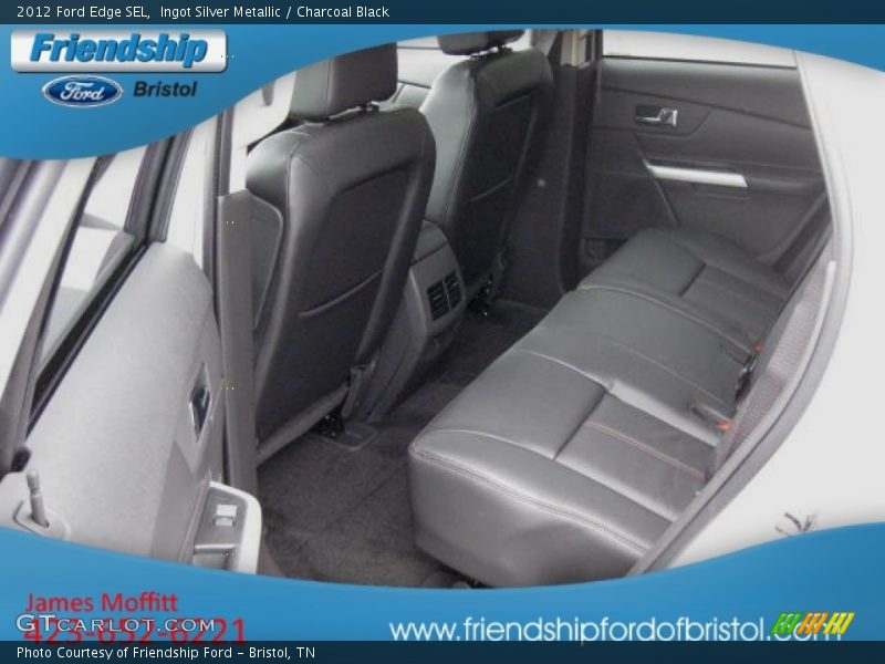 Ingot Silver Metallic / Charcoal Black 2012 Ford Edge SEL