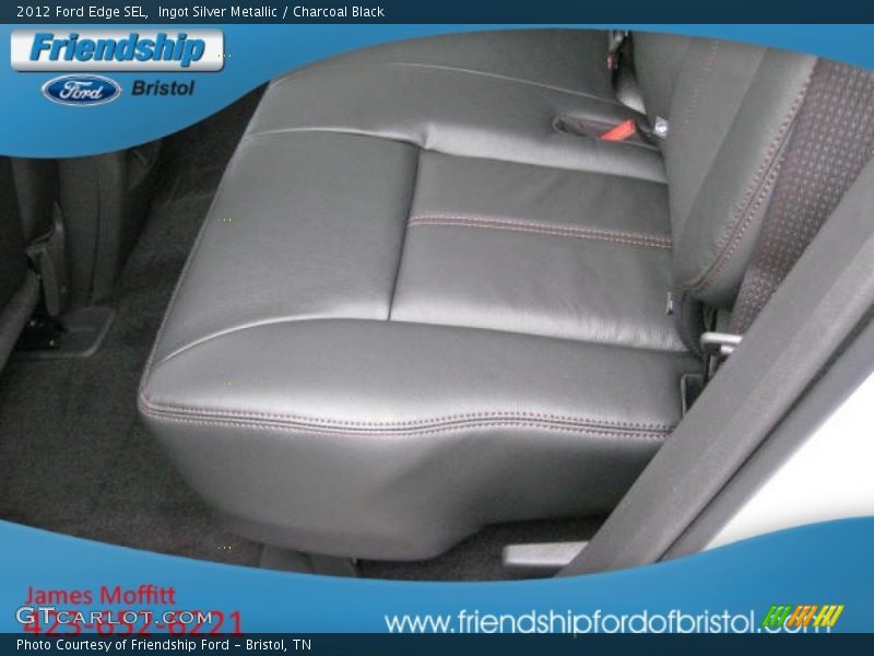Ingot Silver Metallic / Charcoal Black 2012 Ford Edge SEL