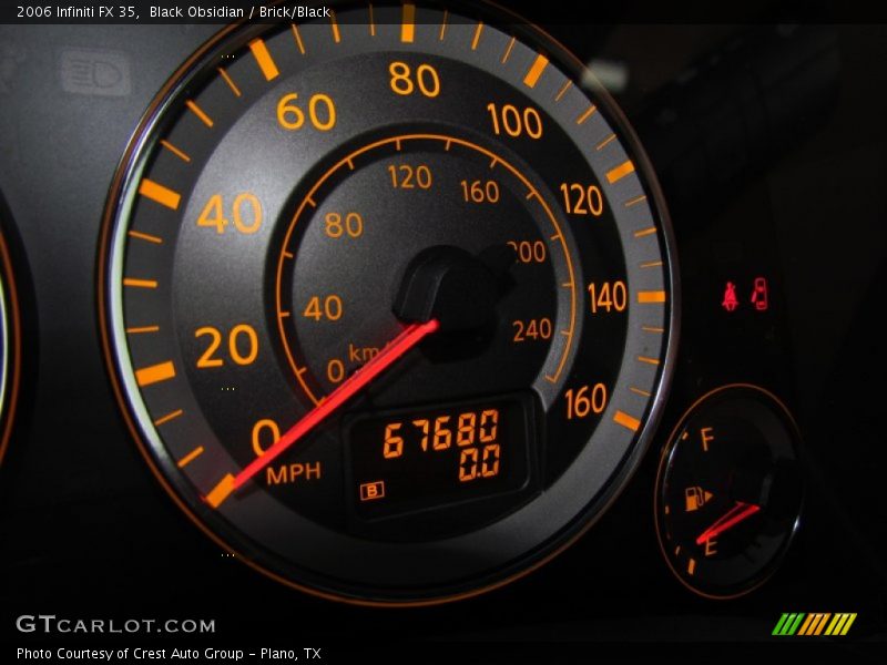 Black Obsidian / Brick/Black 2006 Infiniti FX 35