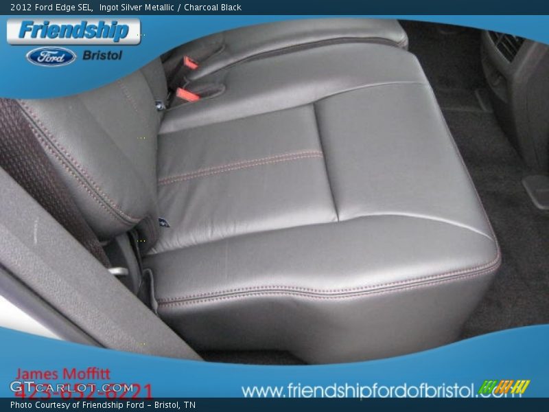 Ingot Silver Metallic / Charcoal Black 2012 Ford Edge SEL