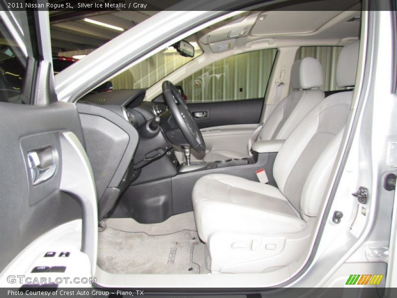 Silver Ice Metallic / Gray 2011 Nissan Rogue SL
