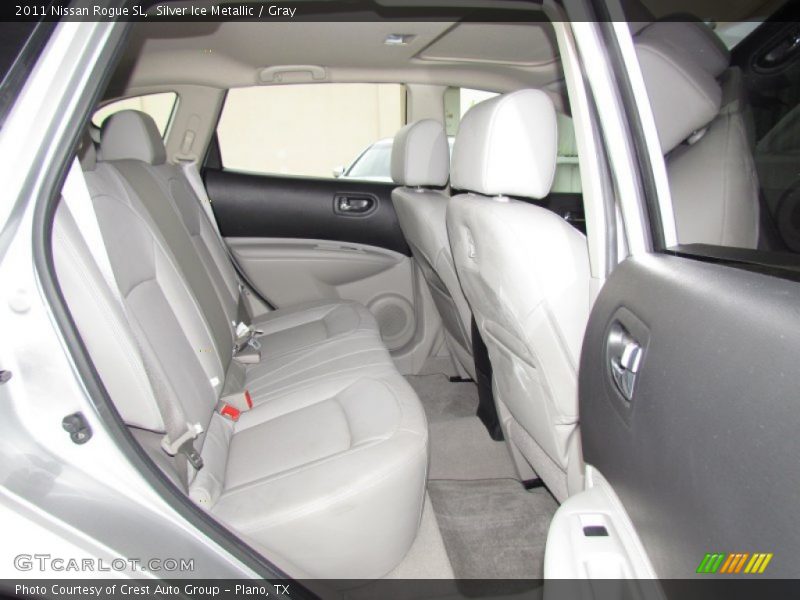 Silver Ice Metallic / Gray 2011 Nissan Rogue SL