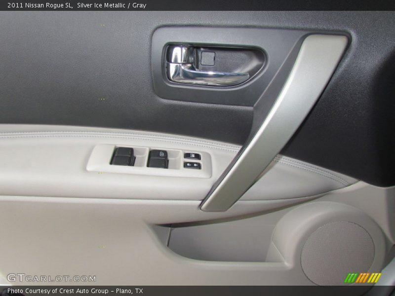 Silver Ice Metallic / Gray 2011 Nissan Rogue SL