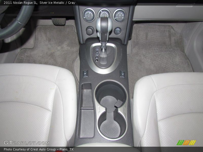 Silver Ice Metallic / Gray 2011 Nissan Rogue SL