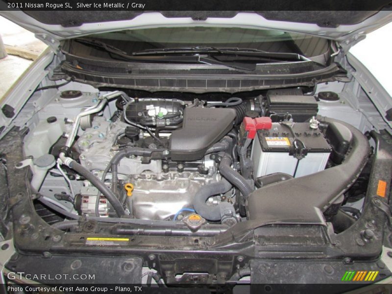 Silver Ice Metallic / Gray 2011 Nissan Rogue SL