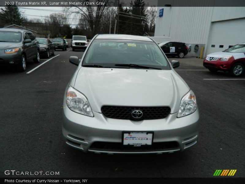 Lunar Mist Metallic / Dark Gray 2003 Toyota Matrix XR