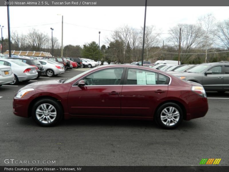 Tuscan Sun Red / Charcoal 2010 Nissan Altima 2.5 SL