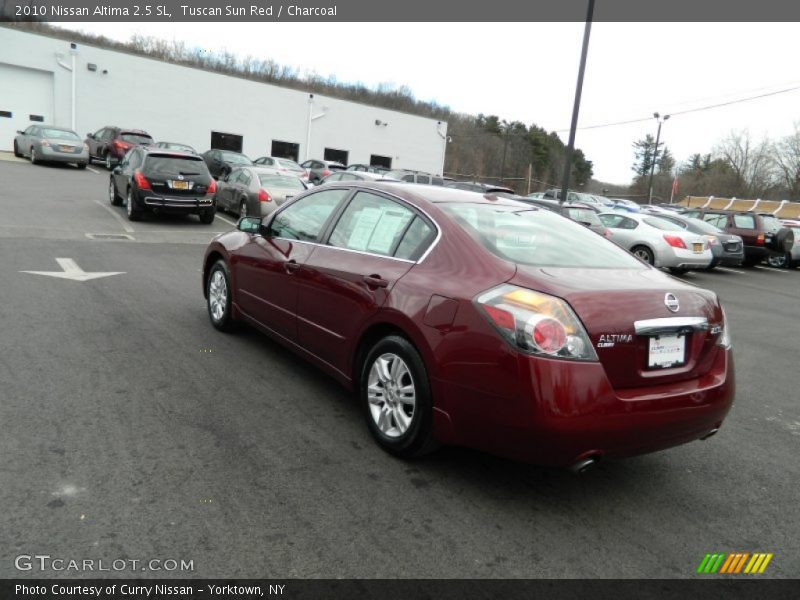 Tuscan Sun Red / Charcoal 2010 Nissan Altima 2.5 SL
