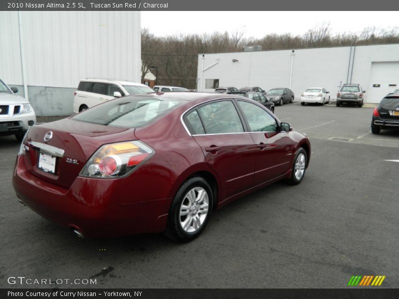 Tuscan Sun Red / Charcoal 2010 Nissan Altima 2.5 SL