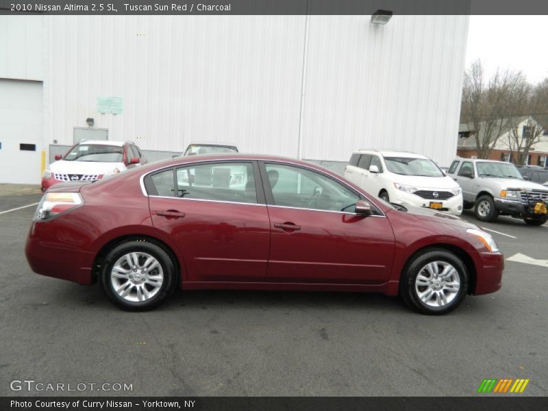 Tuscan Sun Red / Charcoal 2010 Nissan Altima 2.5 SL