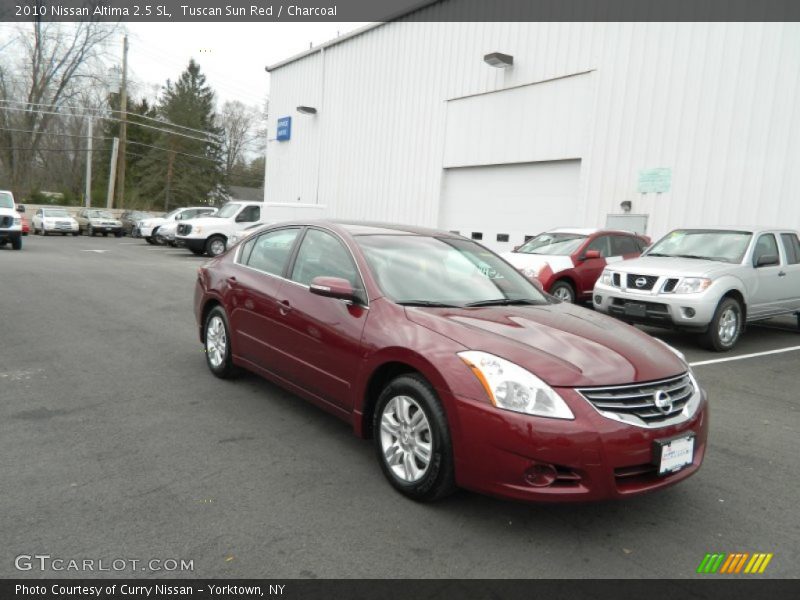 Tuscan Sun Red / Charcoal 2010 Nissan Altima 2.5 SL