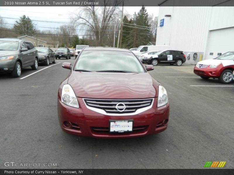 Tuscan Sun Red / Charcoal 2010 Nissan Altima 2.5 SL