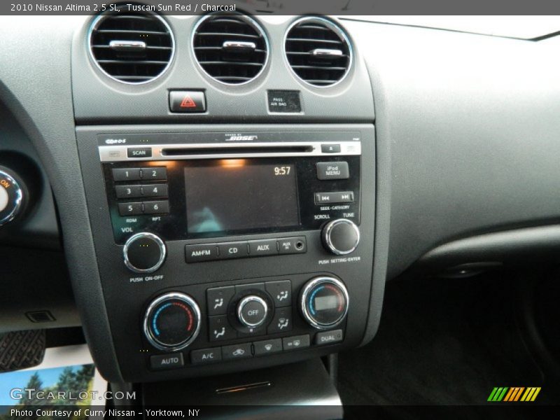 Tuscan Sun Red / Charcoal 2010 Nissan Altima 2.5 SL