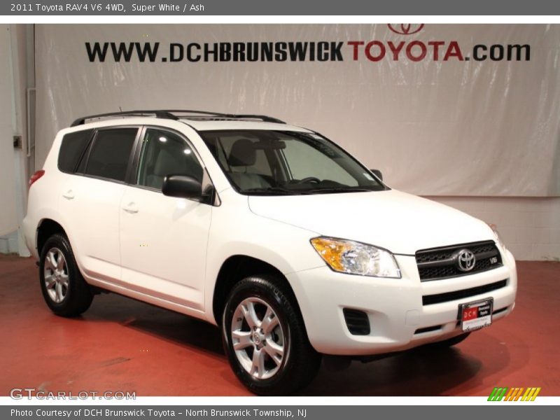 Super White / Ash 2011 Toyota RAV4 V6 4WD