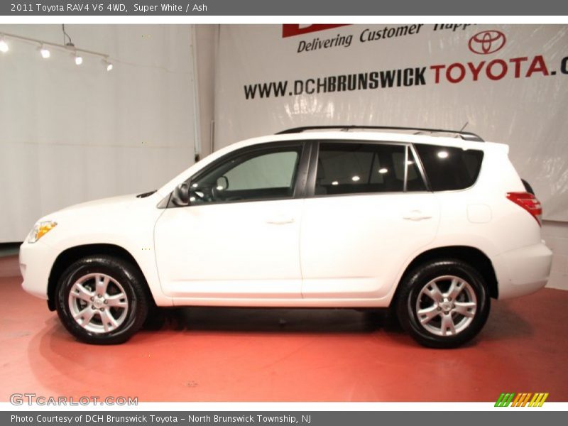 Super White / Ash 2011 Toyota RAV4 V6 4WD