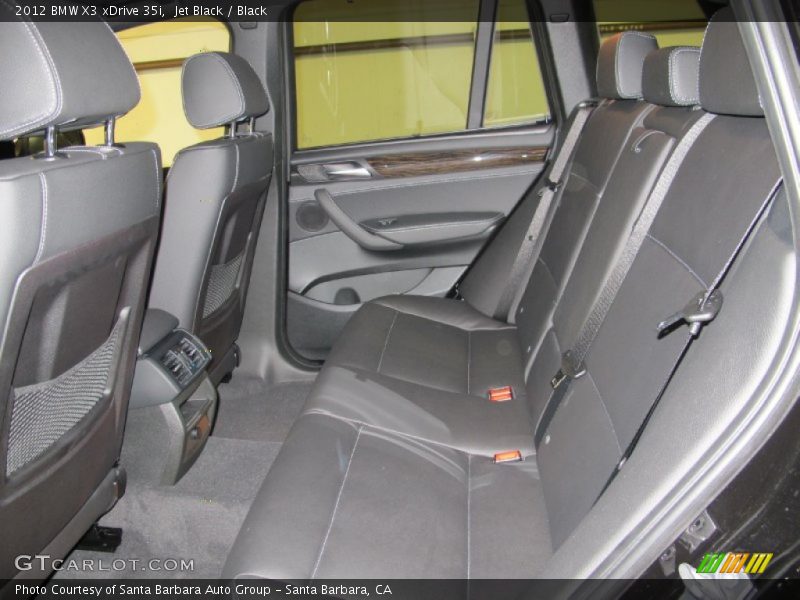 Jet Black / Black 2012 BMW X3 xDrive 35i