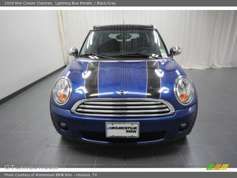 Lightning Blue Metallic / Black/Grey 2009 Mini Cooper Clubman