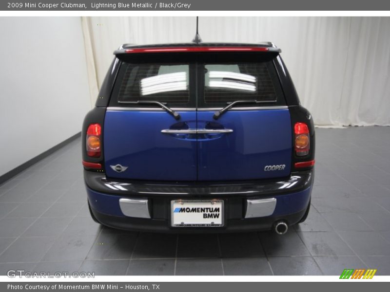 Lightning Blue Metallic / Black/Grey 2009 Mini Cooper Clubman