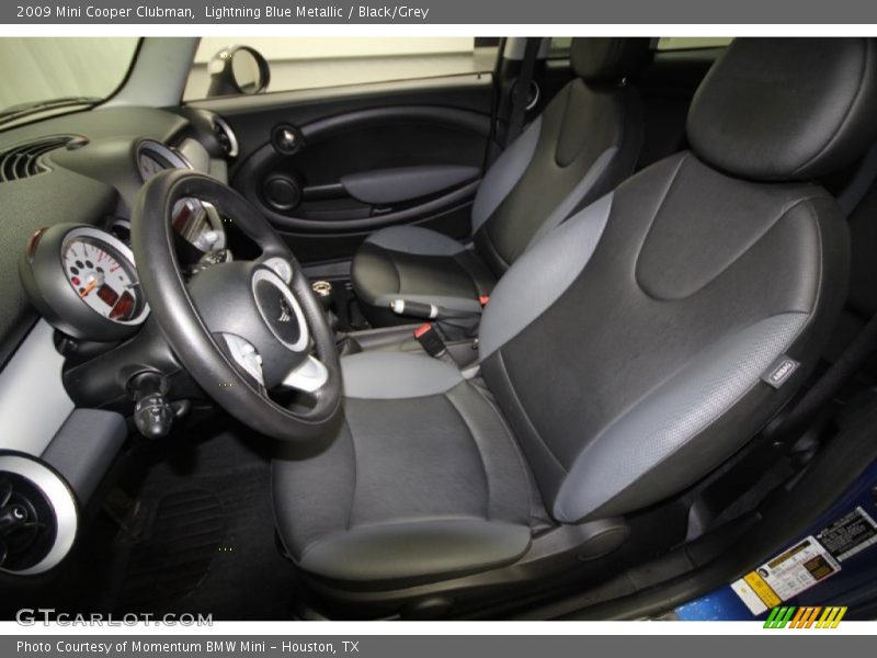  2009 Cooper Clubman Black/Grey Interior