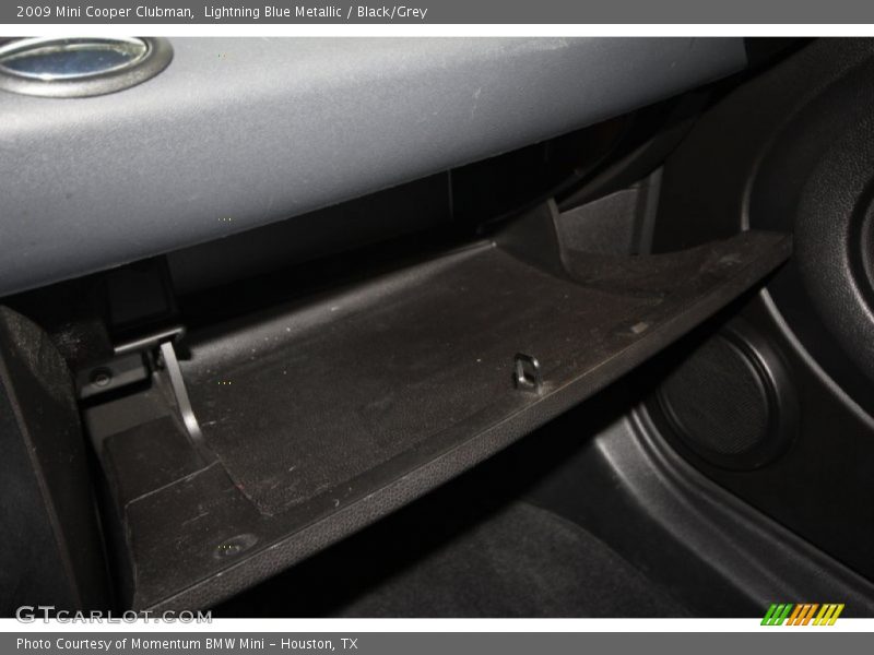 Lightning Blue Metallic / Black/Grey 2009 Mini Cooper Clubman