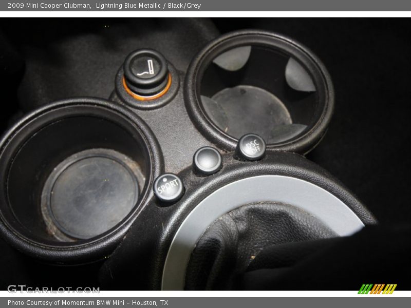 Lightning Blue Metallic / Black/Grey 2009 Mini Cooper Clubman