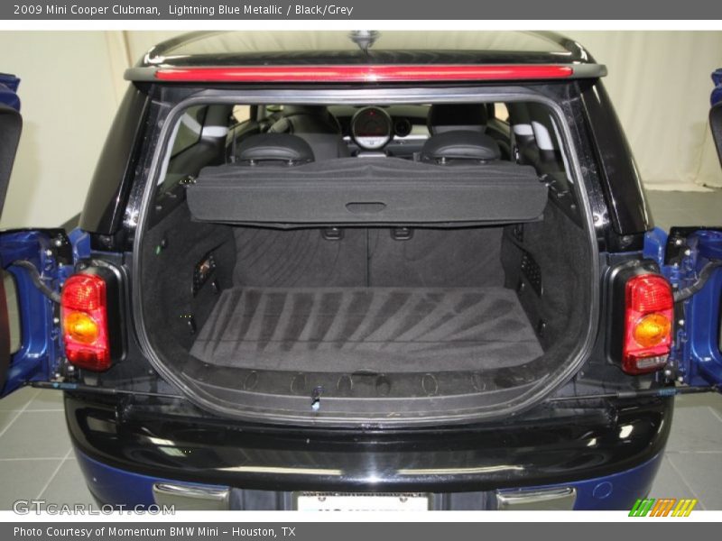 Lightning Blue Metallic / Black/Grey 2009 Mini Cooper Clubman