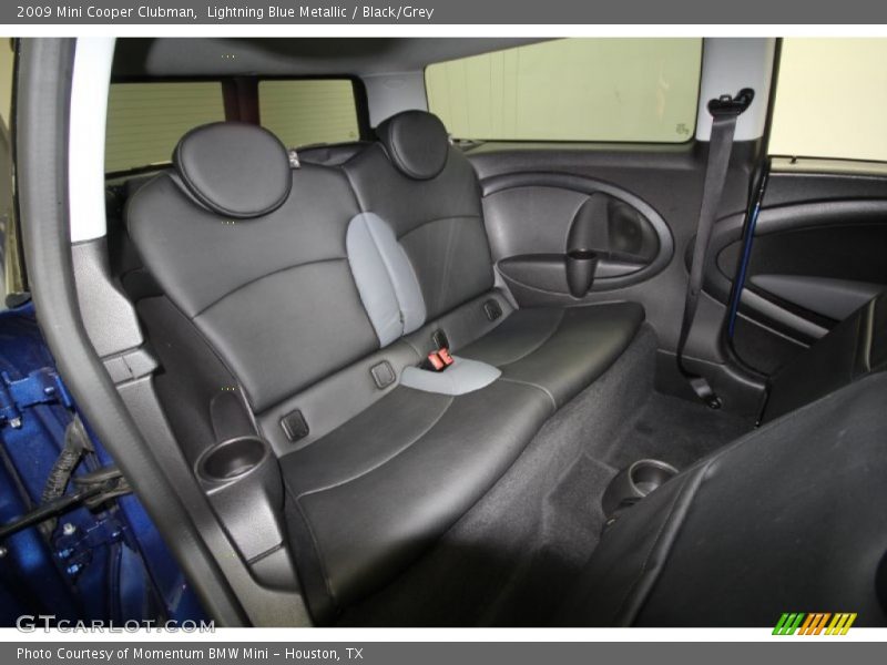 Lightning Blue Metallic / Black/Grey 2009 Mini Cooper Clubman