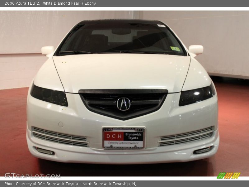 White Diamond Pearl / Ebony 2006 Acura TL 3.2