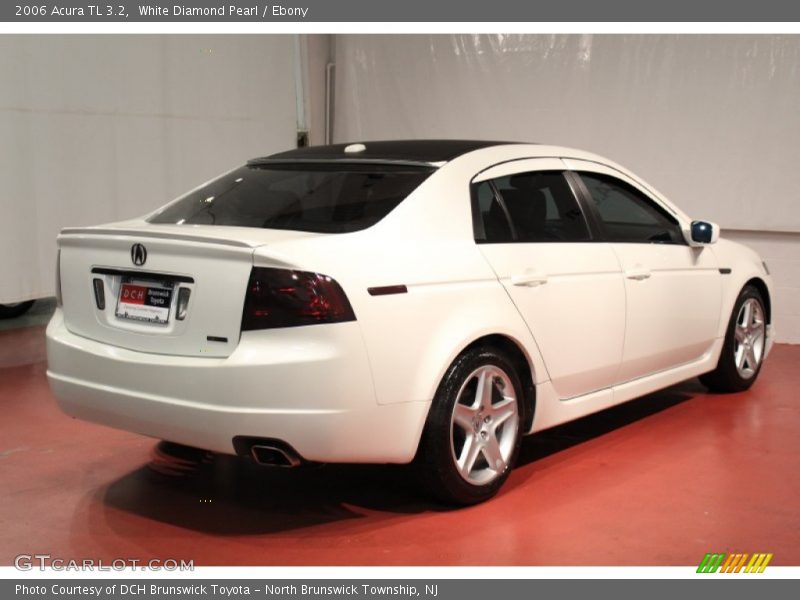 White Diamond Pearl / Ebony 2006 Acura TL 3.2